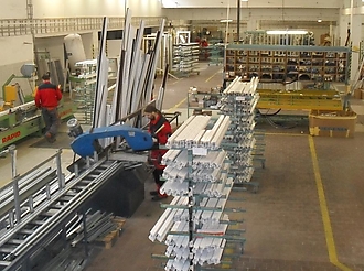 Výrobní hala na plastová okna – Hodonín